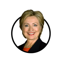 celebrities & Hillary Clinton free transparent png image.