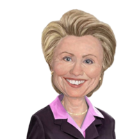 celebrities & Hillary Clinton free transparent png image.