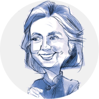 celebrities & Hillary Clinton free transparent png image.