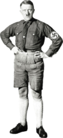 celebrities & hitler free transparent png image.