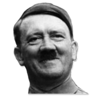 celebrities & Hitler free transparent png image.