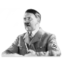 celebrities & Hitler free transparent png image.