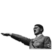 celebrities & hitler free transparent png image.