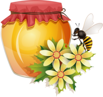 food & Honey free transparent png image.