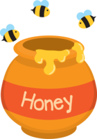 food & Honey free transparent png image.