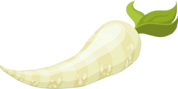 vegetables & horseradish free transparent png image.