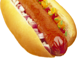 food & Hot dog free transparent png image.