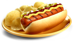 food & hot dog free transparent png image.