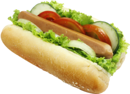 food & Hot dog free transparent png image.