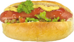 food & hot dog free transparent png image.