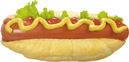 food & hot dog free transparent png image.