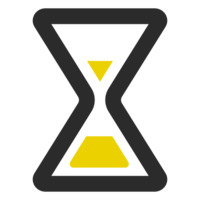 objects & Hourglass free transparent png image.