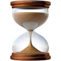 objects & Hourglass free transparent png image.