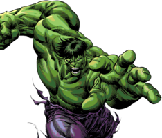 heroes & Hulk free transparent png image.