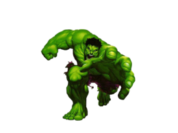 heroes & Hulk free transparent png image.