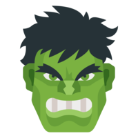 heroes & Hulk free transparent png image.