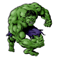 heroes & Hulk free transparent png image.