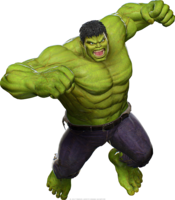 heroes & Hulk free transparent png image.