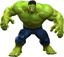 heroes & Hulk free transparent png image.