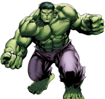 heroes & Hulk free transparent png image.