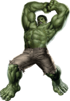 heroes & Hulk free transparent png image.