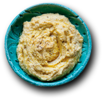 food & hummus free transparent png image.