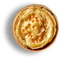 food & hummus free transparent png image.