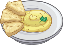 food & Hummus free transparent png image.