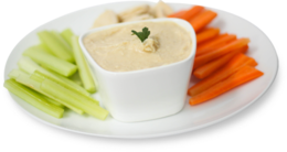 food & hummus free transparent png image.