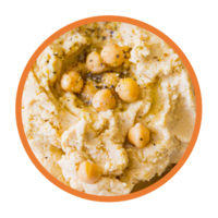 food & hummus free transparent png image.