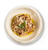 food & hummus free transparent png image.