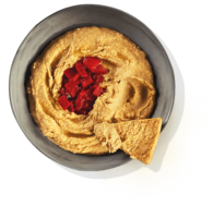 food & hummus free transparent png image.