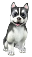 animals & Husky free transparent png image.