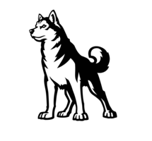 animals & Husky free transparent png image.