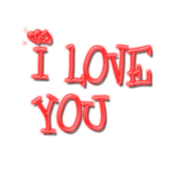 words phrases & i love you free transparent png image.