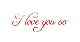 words phrases & I love you free transparent png image.