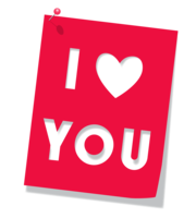 words phrases & i love you free transparent png image.