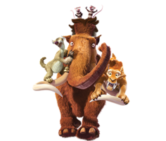 heroes & Ice Age free transparent png image.