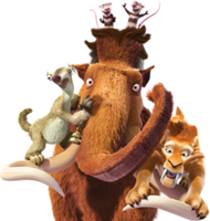 heroes & Ice Age free transparent png image.