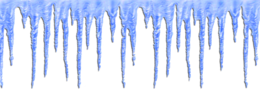 nature & Icicles free transparent png image.