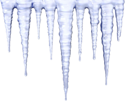 nature & Icicles free transparent png image.