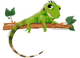 animals & Iguana free transparent png image.