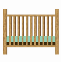 furniture & infant bed crib free transparent png image.