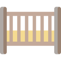 furniture & infant bed crib free transparent png image.