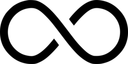 alphabet & infinity free transparent png image.