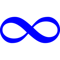 alphabet & Infinity free transparent png image.