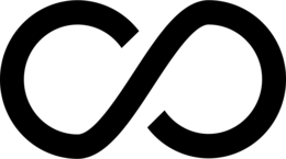 alphabet & Infinity free transparent png image.