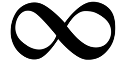 alphabet & infinity free transparent png image.