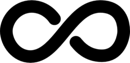 alphabet & Infinity free transparent png image.