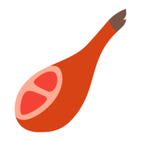 food & jamon free transparent png image.